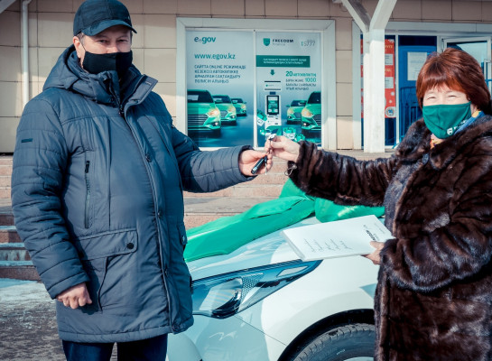 Благодаря розыгрышу Freedom Finance Insurance казахстанцы становятся владельцами новых автомобилей